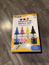 Printers Jack - Sublimation Ink - 400ml Refill Kit - for Epson Inkjet Printers picture
