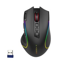 Versatile Wireless Bluetooth Mouse, 8000 DPI, 6 RGB Backlit, Ergonomic Design picture