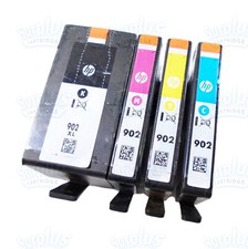 4pk Genuine HP 902XL Black & 902 Color OfficeJet 6960 6965 6968 6978 6970 picture