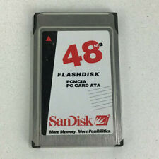 Sandisk 48MB FLASHDISK  PCMCIA PC CARD ATA FLASH CARD SDP3B-48-584 picture