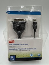 STAPLES USB Parallel Printer Adapter *New Unused* picture