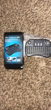 Mini Wireless Backlit Keyboard Handheld Remote, Black English QWERTY picture