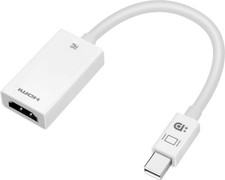 Best Buy essentials- Mini DisplayPort to HDMI Adapter - White picture