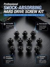 10Pcs Iron Hard Drive Screws Durable for Mechanical and Solid State Drives picture