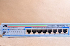 Allied Telesis CentreCOM FS708TL V2 Fast Ethernet Switch, 8 port, 120V (New NB) picture