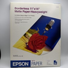 Epson Borderless 11x14 Matte Paper Heavyweight S041468 picture