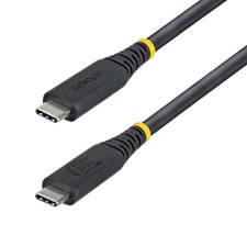 StarTech CC18IN40GUSB4TP 1.5ft USB4 Cable 40Gbps 240W Black picture