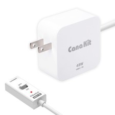CanaKit 45W USB-C Power Supply with PD for Raspberry Pi 5 PiSwitch... picture