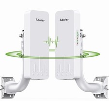 Adalov Wireless WiFi Bridge 3KM 5.8G Point to Long Range Outdoor NEW CPE660 picture