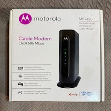 Motorola MB7420 Cable Modem - 16x4 686 Mbps DOCSIS 3.0 picture