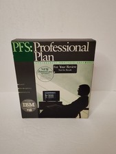 PFS: Professional Plan - Spreadsheet Analysis Software - IBM 1987 - Rare / Vtg picture