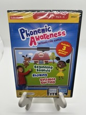 Lakeshore Phonemic Awareness Interactive Games PC Mac CD-ROM NEW SEALED picture
