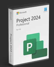 Microsoft Project 2024 Professional USB With Lifetime License Key 1 PC Sealed picture