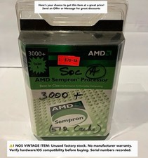 AMD Sempron 3000+ 2.0GHz CPU Boxed - SDA3000BOX Socket A 512K Cache New NOS picture