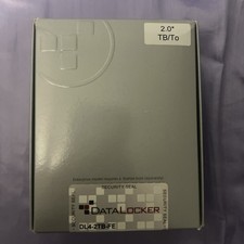 DataLocker DL4 FE 2 TB Portable Hard Drive - External - TAA Compliant picture