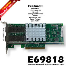 Sun Oracle 7051223 Intel X520-DA2 Dual Port 10GbE SFP+ PCI-E Server E69818 picture