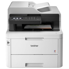 Brother Color MFC-L3770CDW Digital All-in-One Wireless Laser Printer, White picture
