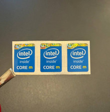 3Pcs Intel Inside Core M Sticker Label Decal 12mm x 16mm, Small Size picture