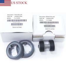 1Set Scanner Brake & Pick Roller Kit For Fujitsu Fi-7160 Fi-7180 Fi-7280 Fi-7260 picture
