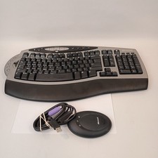 Microsoft Wireless Comfort Keyboard 1.0A Model 1045 + Optical Desktop Receiver picture