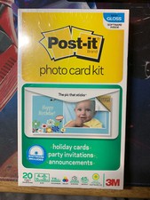 Post-it Photo Holiday Card Kit 4 X 8
