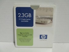 NEW SEALED HP 2.3GB Rewritable Magneto Optical Disk 92279F picture