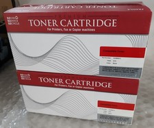 Pair of Premium Toner Cartridge G24B6015 Black Compatible Lexmark NEW *SEALED* picture
