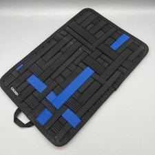 Cocoon GRID-IT Accessory Organizer Used 12”x8” Blue And Black picture