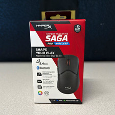 HyperX Pulsefire Saga Pro Wireless Gaming Mouse Bluetooth 26000 DPI 6-Button picture