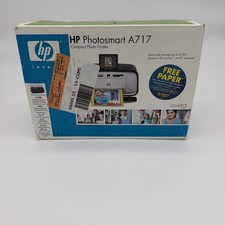GENUINE HP PHOTOSMART A717 COMPACT PHOTO PRINTER UNUSED IN BOX picture