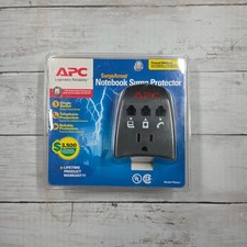 APC SurgeArrest Notebook Surge Protector PNote1 Single Outlet Phone Protection picture