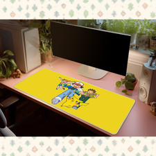 Pokemon Ash Misty Brock Pikachu Desk Mat Mouse Pad Anime Gaming Large picture