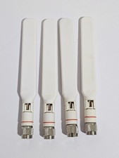 Cisco AIR-ANT2524DW-R Lot of 4 Dipole Antenna, White, RP-TNC picture