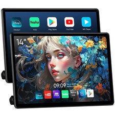 14inch Android Portable Car TV Headrest Monitor Tablet for Cars Back seat Sup... picture