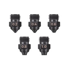 5 PCS SV08 MAX Hardened Steel Nozzle Kit 0.2/0.4/0.6/0.8/1.0mm 3D Printer picture