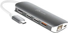 j5create USB-C 9-in-1 Multi Adapter JCD383 for MacBook ChromeBook picture
