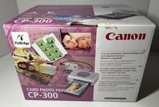 Canon CP-300 Photo Printer CD1006 Card Function Tested Working Like New In Box picture