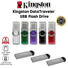 Kingston UDisk DTKN USB3.2 DT101 USB2.0 Flash Drive Storage Memory Pen Stick Lot picture