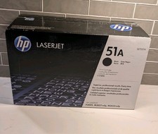 HP 51A (Q7551A) Black LaserJet Toner Printer Cartridge New Factory Sealed LOOK picture