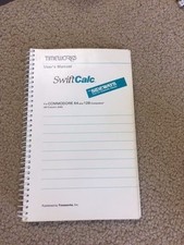 1982 Timeworks Data Manager User's Manual C64 Commodore 64 -SPIRAL BOUND -89P picture