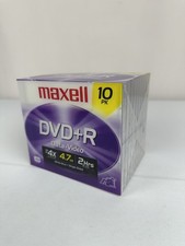 NEW Maxell 10 PK DVD+R Data- Video 4.7 GB picture