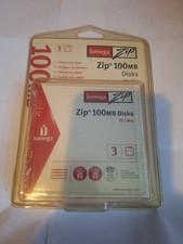 NEW SEALED IOMEGA 11057600 ZIP 100MB DISKS PC MAC picture