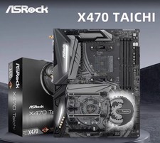 ASRock X470 Taichi AM4 DDR4 ATX Motherboard PCIe 3.0 M.2 SATA III WiFi Tested picture