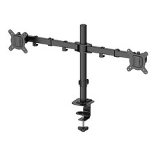 Dual Monitor LED LCD TV Swivel Desk Mount Stand 21 22 23 24 26 27 28 29 30 32