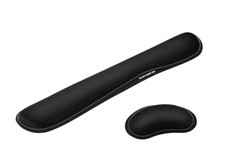 VicTsing Keyboard Wrist Rest Pad and Mouse Wrist Rest, Memory Foam Set, Black picture
