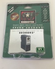 RHINOTEK Black Heavy Duty Inkjet Cartridge Replacement Epson SO20093 picture