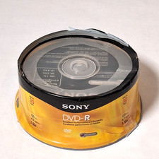 Sony DVD-R 4.7GB 120 Min 16X DVD-R Blank Media Disc 30 Pack picture