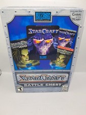 Star Craft Battle Chest PC WIN MAC CD Blizzard Brood Wars Expansion  Complete  picture
