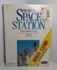 New Sealed Project: Space Station by Hesware for Apple II+,IIe,IIc,IIgs 1985 picture