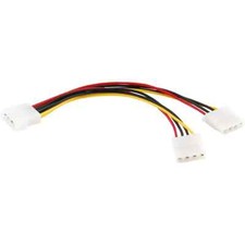 4-pin Molex Male Y-Splitter 4 Pin Dual Female IDE Power Cable Adapter Xbox USA picture